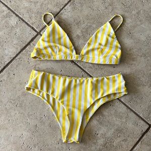 Mikoh striped bottoms size small